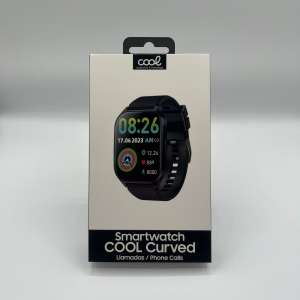 Smartwatch  COOL Curved - Negro