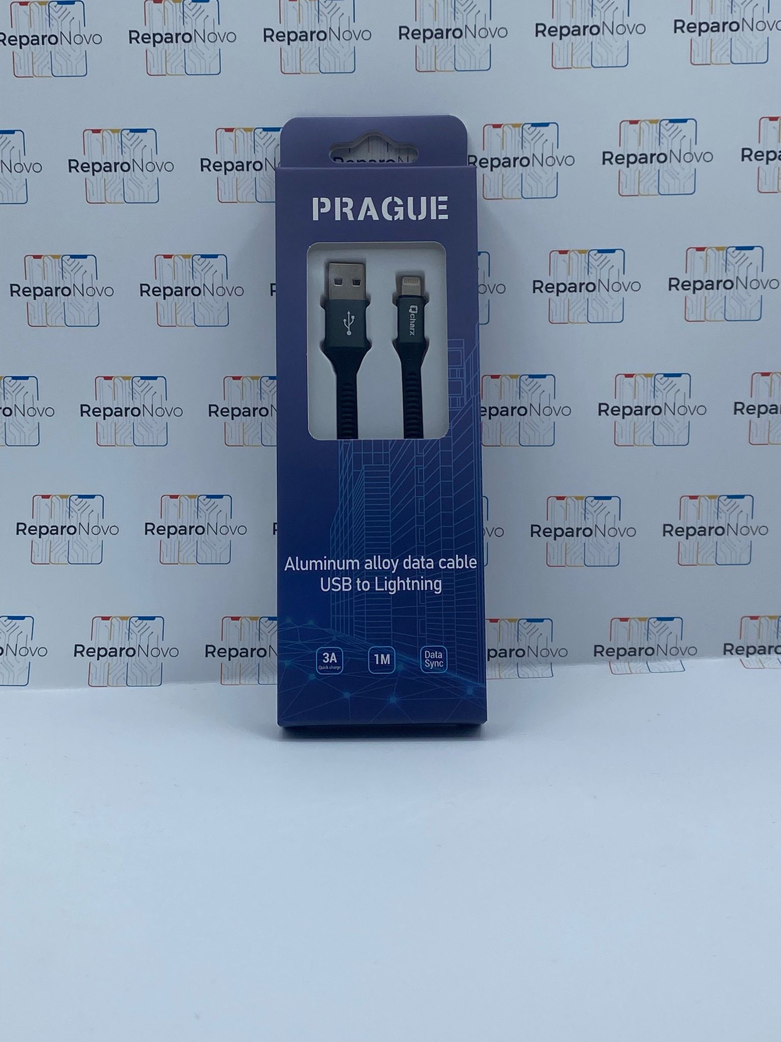 Cable USB a Lightning de 1M - Prague Cable USB a Lightning de 1M - Prague - Imagen 1