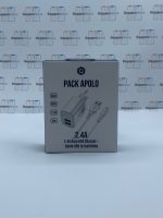Cabezal doble toma y Cable Lightning - Pack Apolo - Imagen 3